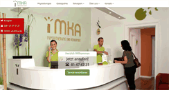 Desktop Screenshot of mka-medizentrum.de